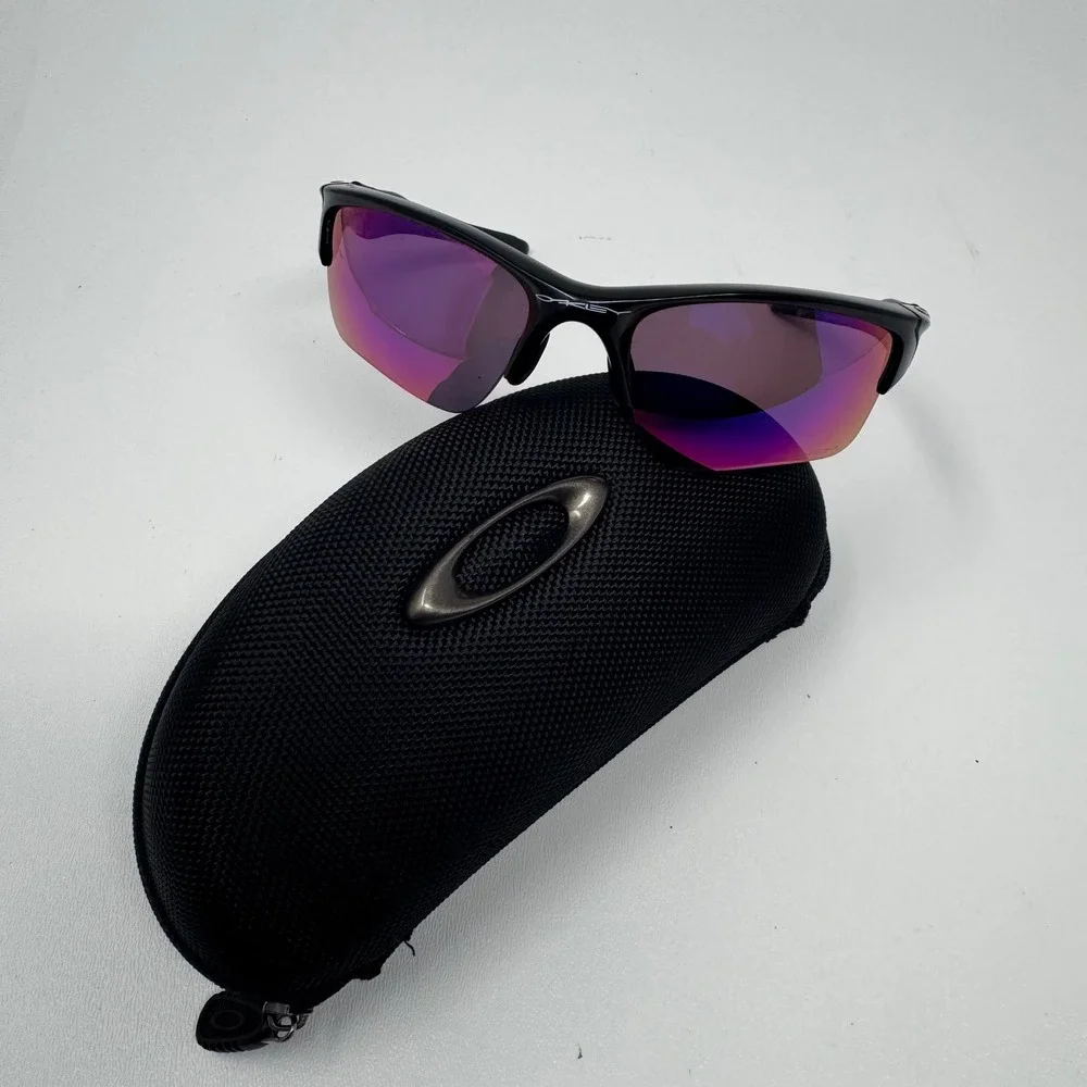 Oakley Half Jacket 2.0 Sunglasses Black Prizm Road Lenses OO9154-68 62 15 133
